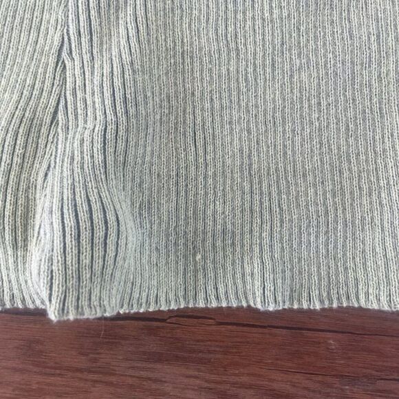 Paloma Wool Drew Ribbed Knit Top and Gaetana Shorts Set Willow Green Size Medium - Picture 8 of 11